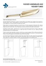 RUDDER ASSEMBLIES AND RUDDER TUBES - 1