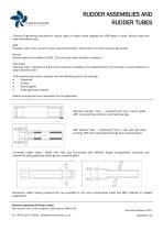 RUDDER ASSEMBLIES AND RUDDER TUBES - 2