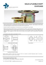 SOLID & FLEXIBLE SHAFT COUPLINGS - 1