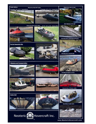 Neoteric Rescue and Recreation Hovercraft