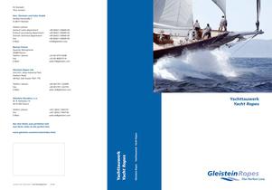 Yacht Rope catalogue 2008 - 1