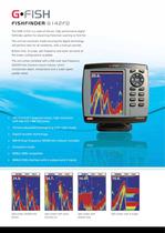 Boat fish finder - G142FD - GME electrophones - color