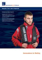 ISP Bespoke Lifejacket Brochure - 1