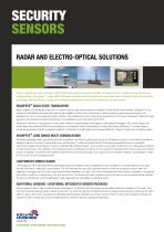 Radar and electro-optical solutions - 1