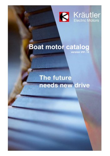 Boat motor catalog  version V01.16