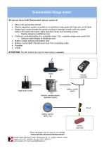 Submersible flange motor - 2