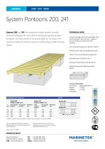 System Pontoons 200, 241 - 1