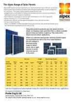 Alpex Solar Panels - 2