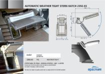 Automatic stern port model 2392.03 - 1