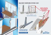 Balcony OVERTURN SYSTEM 4201 - 1