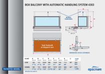 Box balcony model 4303 - 2