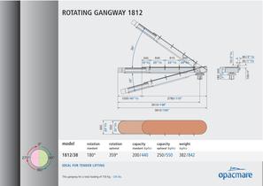 passerelle model 1812 - 1