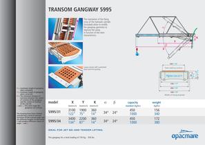 passerelle model 5995 - 1