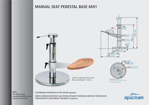 seat bases model 6691 - 1