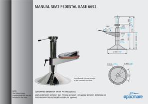 seat bases model 6692 - 1