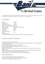 BANI 11.00 HALF CABIN - 1