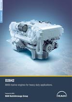 Marine engine D2842 - heavy duty - 1