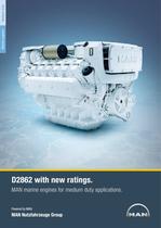 Marine engine D2862 - medium duty - 1