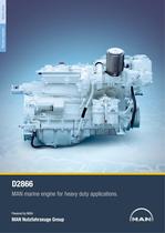 Marine engine D2866 - heavy duty - 1