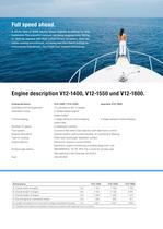 Yacht V12 1400/1550/1800 LD engine - 2