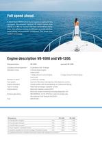 Yacht V8-1000/1200 LD engine - 2