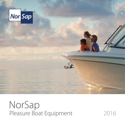 NorSap Pleasure Boat Catalogue