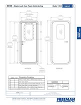 FREEMAN MARINE DOORS : 1432 Series - 3