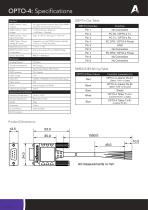 OPTO-4 Opto-Isolator Cable Datasheet - 2