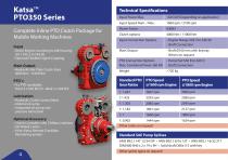 Katsa PTO350 / L350 Clutch Gearbox Series Brochure-4