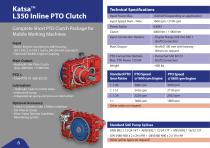 Katsa PTO350 / L350 Clutch Gearbox Series Brochure-6