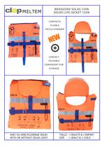 MELTEM 150N SOLAS LIFE JACKET - 1