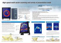 COLOR SECTOR SCANNING SONAR CH-37BB - 2