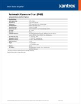 Automatic Generator Start (AGS) - 2