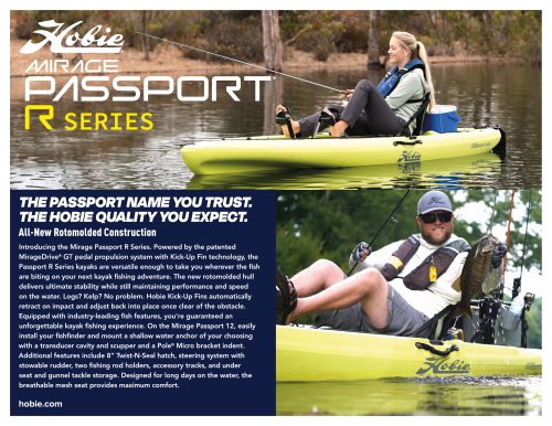 Mirage Passport R Series Brochure 