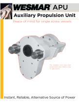 WESMAR "Get Home" Auxiliary Propulsion Unit-1