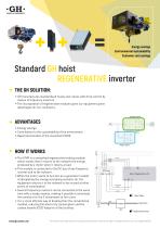 Standard GH hoist regenerative inverter - 1