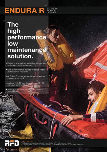 ENDURA R - The high performance low maintenance solution.