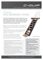 HYDRAULIC SIDE BOARDING STAIRS - 1