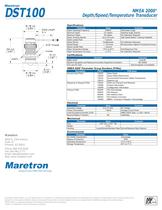 Depth/Speed/Temperature Transducer (DST100) - 2