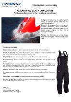 OZEAN H 900 BLACK LONGJOHNS - 1