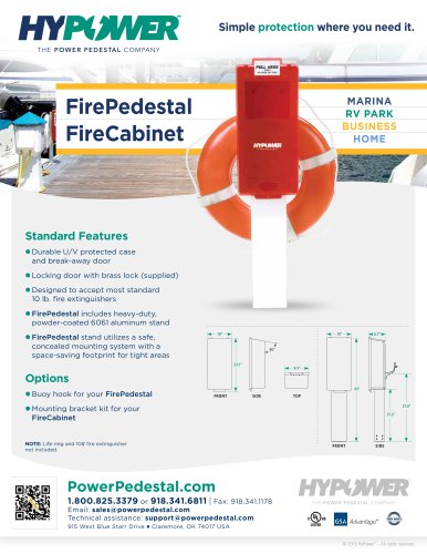 FirePedestal FireCabinet