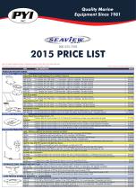 Seaview 2015 Price List - 1