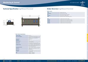 LightGuard Terminal Catalogue Sheet - 2