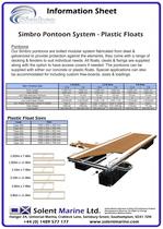 Pontoon and finger specifications - 2