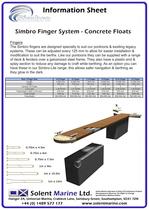 Pontoon and finger specifications - 3