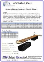 Pontoon and finger specifications - 4