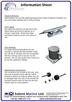 Pontoon and finger specifications - 7