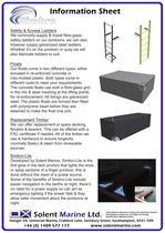 Pontoon and finger specifications - 8