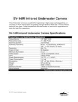 SV-14IR Spec Sheet - 2