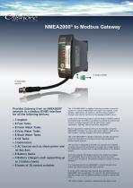 NMEA2000® to Modbus Gateway